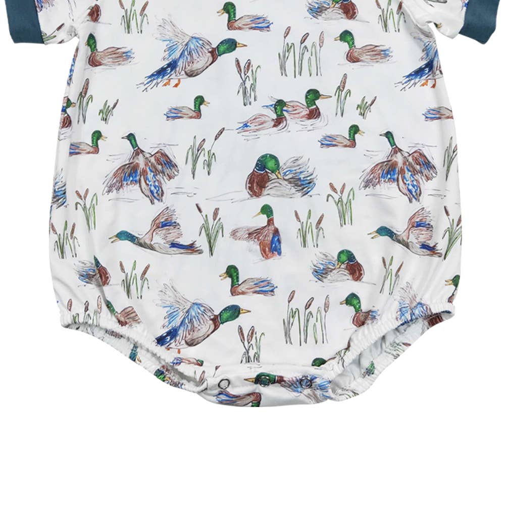 Duck Short Sleeve Romper