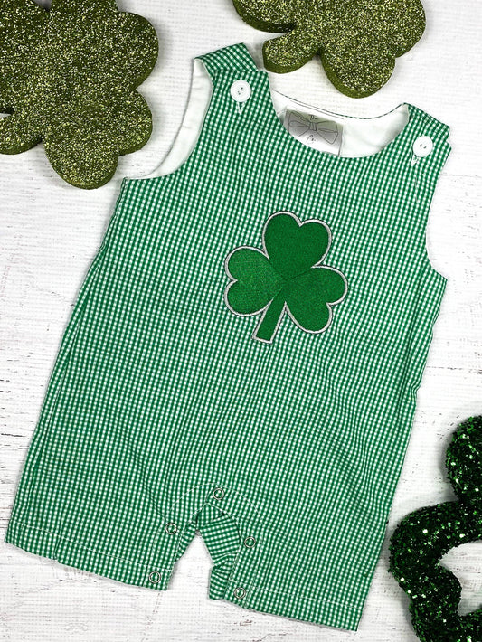 Clover Cutie Boys Romper